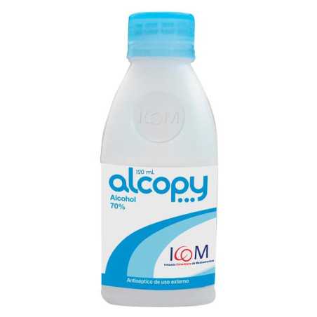 ALCOHOL ANTISEPTICO ALCOPY 120 ML