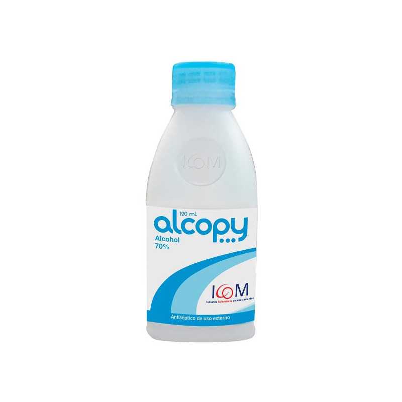 ALCOHOL ANTISEPTICO ALCOPY 120 ML