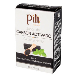 JABON PILI CARBON ACTIVO 100 GR