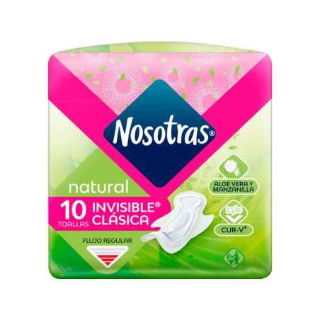 TOA.NOSOTRAS NAT. INV.CLAS.TELA 10UDS 