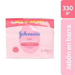 3 JABON JJ BABY HUMECTANTE 110 GR 