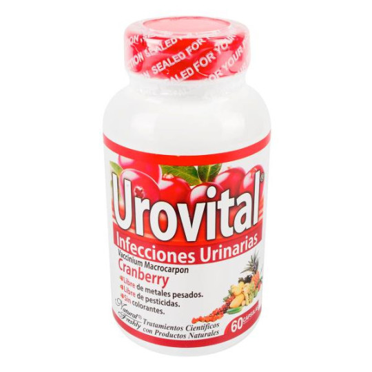 UROVITAL CRAMBERRY 60 CAPSULAS FRUTO DE ARANDANO