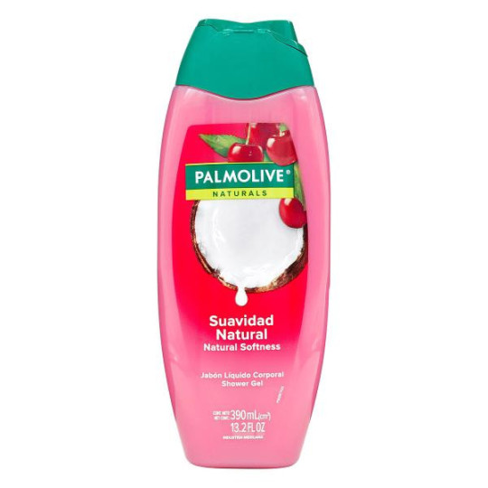 JAB.LIQUIDO PALMOLIVE CEREZA.COCO 390 ML JABON LIQUIDO