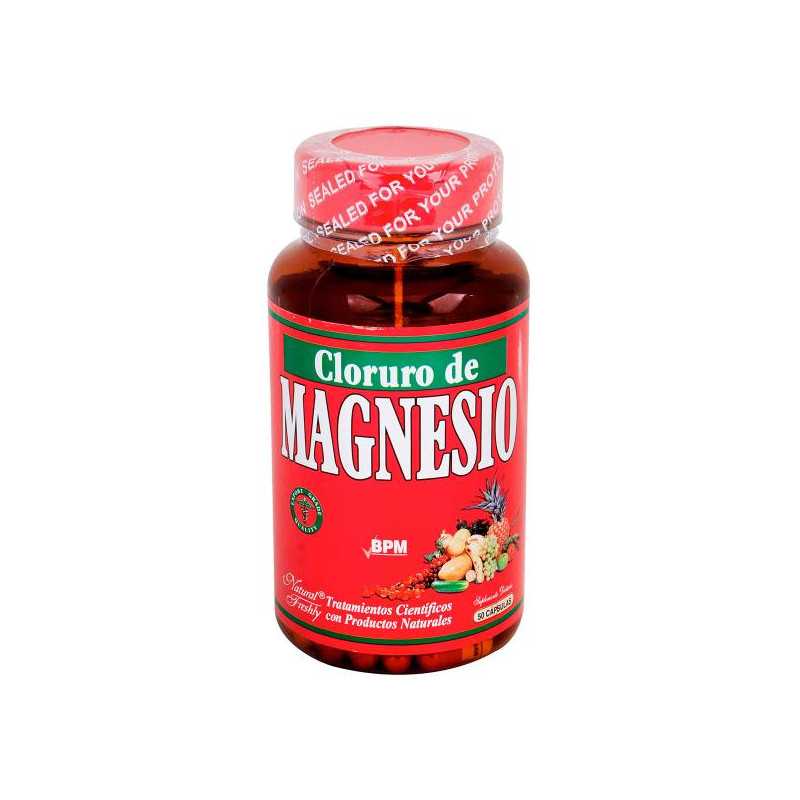 CLORURO DE MAGNESIO VITAMINA D 50 CAP PRODUCTO NATURAL