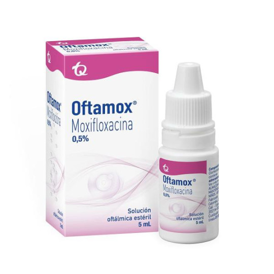 OFTAMOX 0.5% FCO 5 ML MK MOXIFLOXACINA