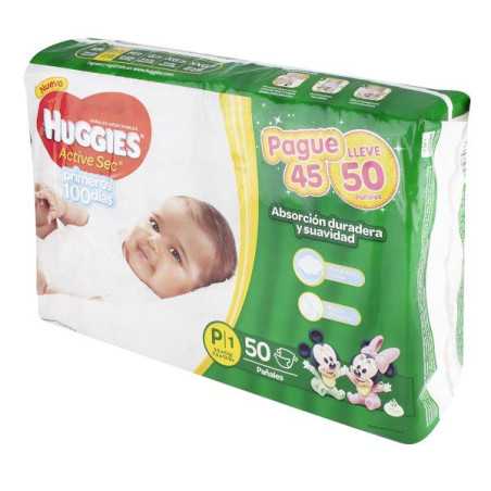PAN.HUGG ACT SEC RECIEN NACIDO P1 50 UND 
