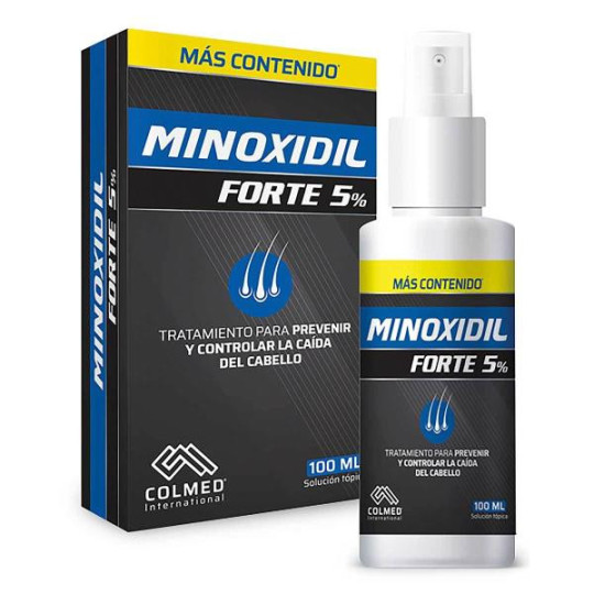 MINOXIDIL FORTE 5% COLMED FCO X 100ML. 
