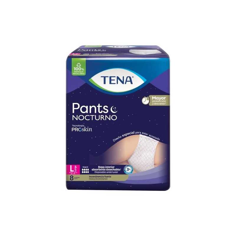 PAN.TENA PANTS NOCTURNO LARGE 8 UNDS PAN.TENA PANTS NOCTURNO LARGE 8 UNDS