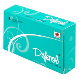 DEFEROL 7000 UI 8 CAPSULAS VITAMINA D