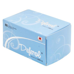 DEFEROL 2000 UI 60 CAPSULAS VITAMINA D