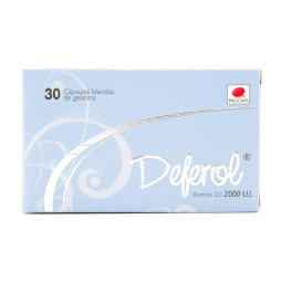 DEFEROL 2000 UI 30 CAPSULAS VITAMINA D