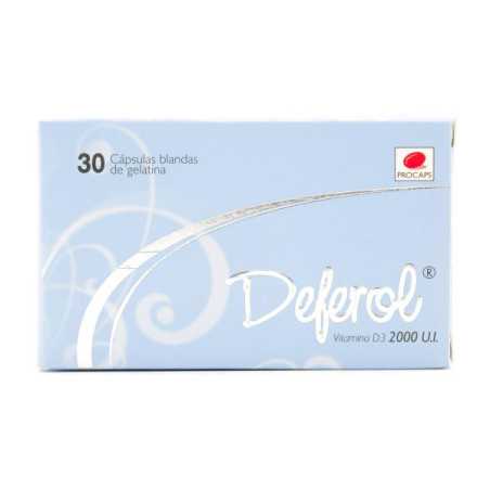 DEFEROL 2000 UI 30 CAPSULAS VITAMINA D
