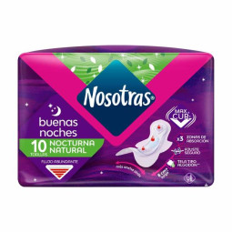 TOA.NOSOTRAS B.NOCHES TEL.GEL 10UDS 4027 TOALLAS