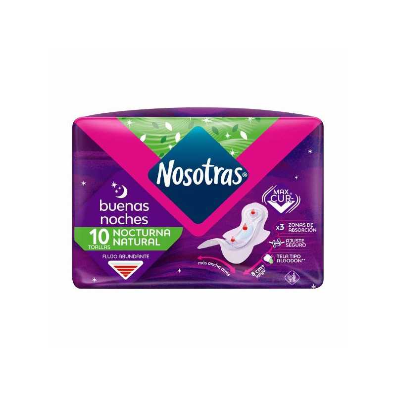 TOA.NOSOTRAS B.NOCHES TEL.GEL 10UDS 4027 TOALLAS