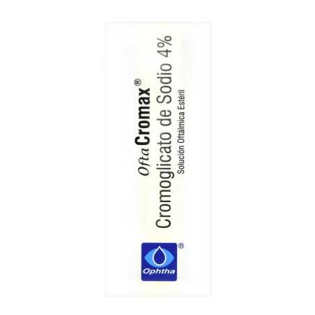 OFTACROMAX SOLUCION OFTALMICA 4% 15ML CROMOGLICATO SODICO