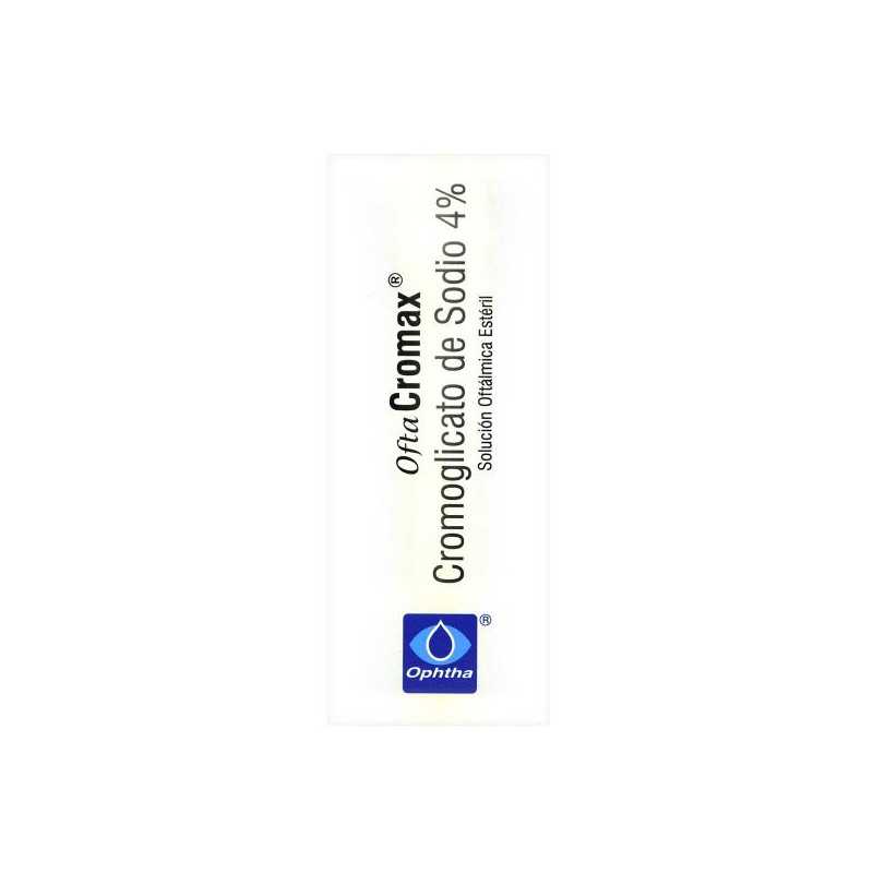OFTACROMAX SOLUCION OFTALMICA 4% 15ML CROMOGLICATO SODICO