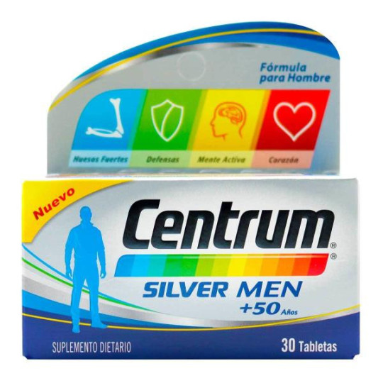 CENTRUM SILVER MEN 50 30 TAB CENTRUM SILVER MEN 50 30 TAB