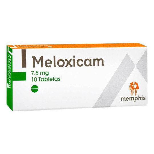MELOXICAM 7.5 MG 10 TABLETAS MP MELOXICAM 