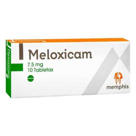 MELOXICAM 7.5 MG 10 TABLETAS MP MELOXICAM 