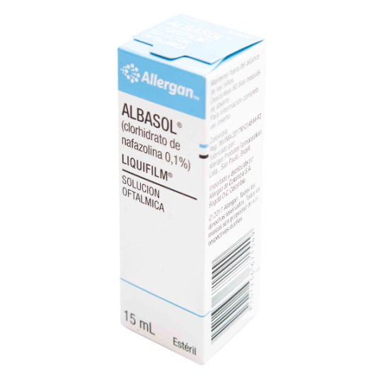 ALBASOL SOLUCION OFTALMICA 15 ML NAFAZOLINA