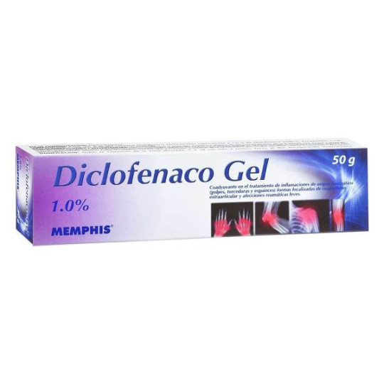 DICLOFENACO 1% GEL 50 GR MP DICLOFENAC 