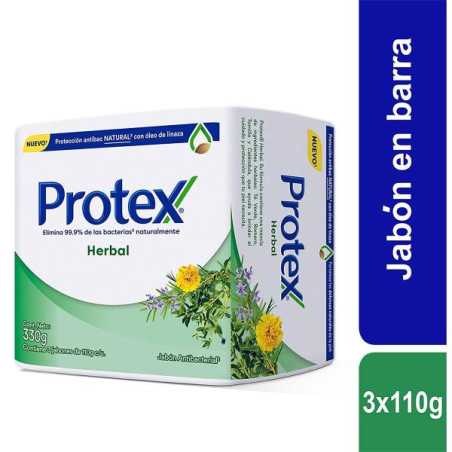 3 JAB.PROTEX ANTIBAC.HERBAL 110 GR 