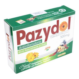 PAZYDOL CALENDULA 30 CAP