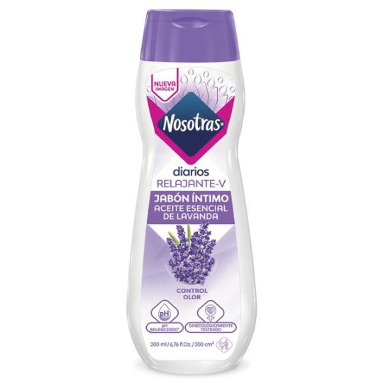 JABON INTIMO NOSOTRAS LAVANDA 200 ML