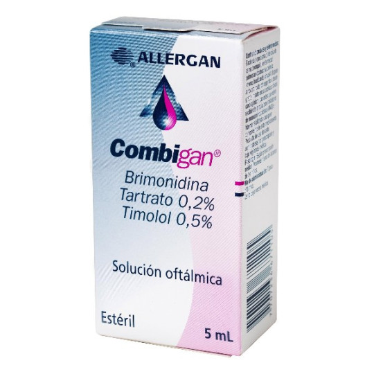 COMBIGAN SOLUC.OFTALM.5 ML TIMOLOL