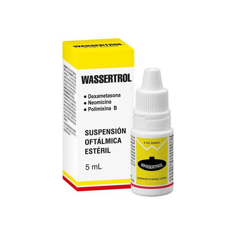 WASSERTROL GOTAS OFTAL.5 ML NEOMICINA-POLIMIXINA-DEXAMETASONA