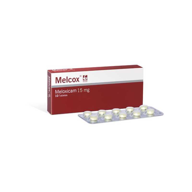 MELCOX 15 MG 10 TABLETAS MELOXICAM