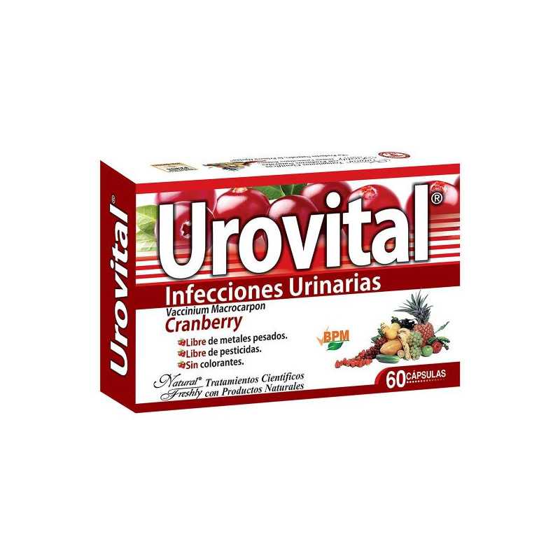 UROVITAL CRAMBERRY BLISTER 60 CAPSULAS FRUTO DE ARANDANO 
