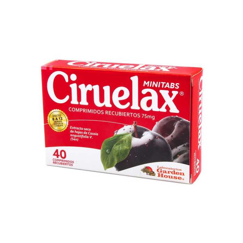 CIRUELAX MINITABS 40 COMPRIMIDOS LAXANTE