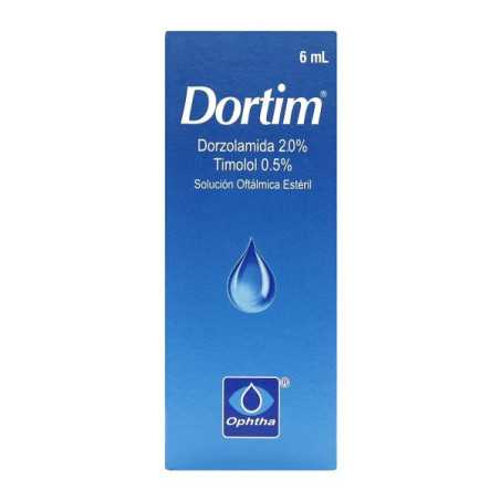 DORTIM GOTAS OFTALMICAS 6 ML (DA)(A) DORZOLAMIDA-TIMOLOL