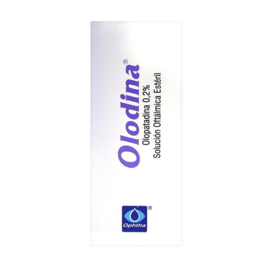 OLODINA SOLUCION OFTAL 5 ML(A)(DA) CLORHIDRATO DE OLOPATADINA