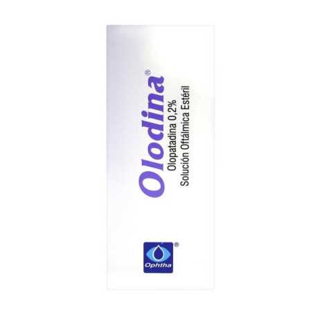 OLODINA SOLUCION OFTAL 5 ML(A)(DA) CLORHIDRATO DE OLOPATADINA