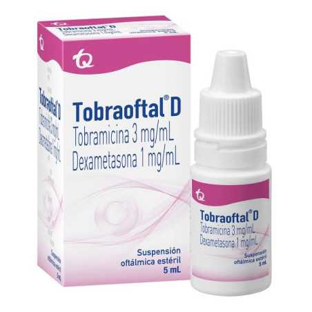 TOBRAOFTAL D GOTAS 5 ML TOBRAMICINA-DEXAMETASONA
