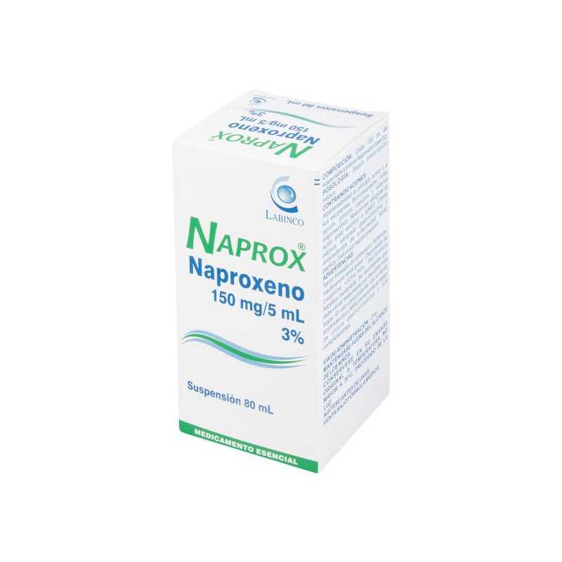 NAPROX SUSP 3% 150 MG X 80 ML (NAPROXENO) NAPROX SUSP 3% 150 MG X 80 ML (NAPROXENO)