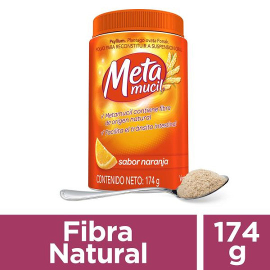 METAMUCIL FIBRA 174 GR FCO 30 DOSIS LAXANTE