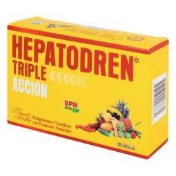 HEPATODREN TRIPLE ACCION 60 CAPSULAS NF PRODUCTO NATURAL
