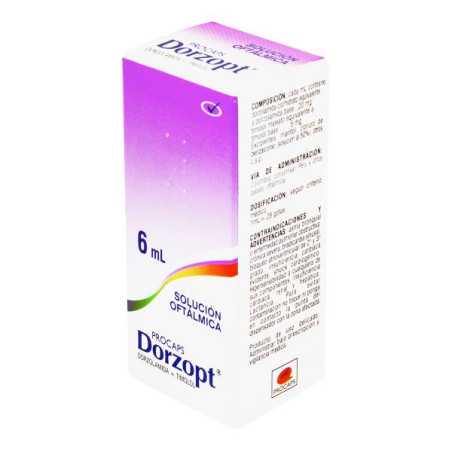 DORZOPT SOLUC.OFTALM.6 ML (DA) DORZOLAMIDA-TIMOLOL