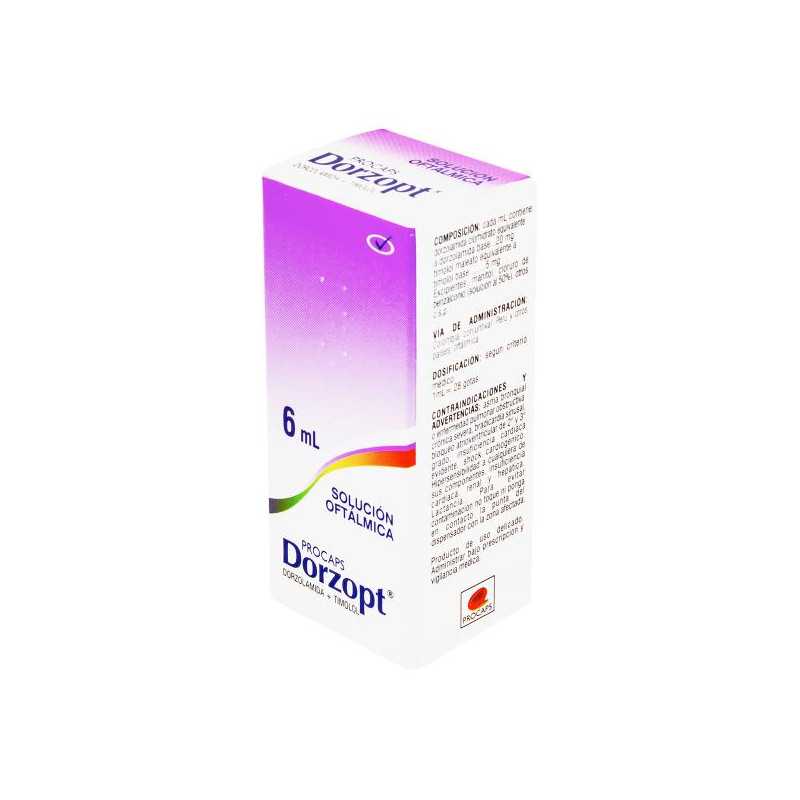DORZOPT SOLUC.OFTALM.6 ML (DA) DORZOLAMIDA-TIMOLOL