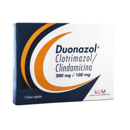 DUONAZOL 3 OVULOS VAGINALES ICOM (PUMCV) CLINDAMICINA 