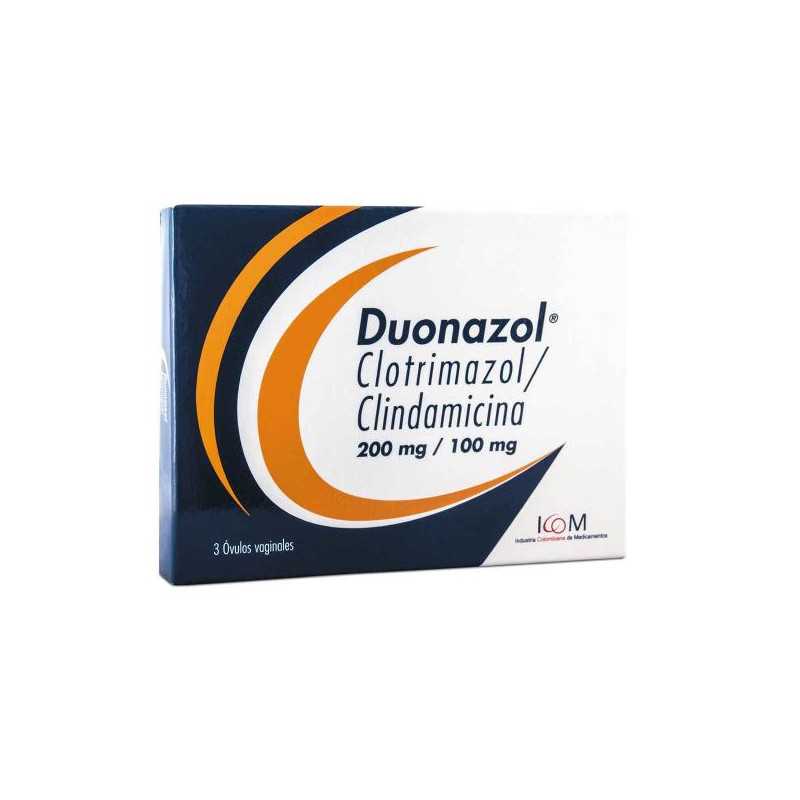 DUONAZOL 3 OVULOS VAGINALES ICOM (PUMCV) CLINDAMICINA 