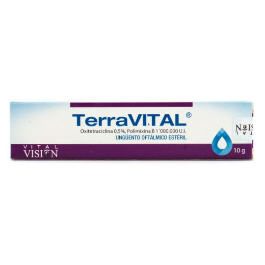 TERRAVITAL UNGUENTO OFTALMICO 10 GR VT OXITETRACICLINA-POLIM