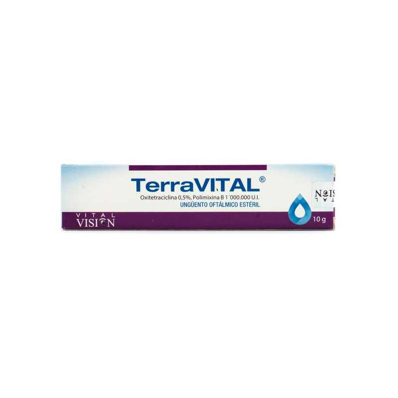 TERRAVITAL UNGUENTO OFTALMICO 10 GR VT OXITETRACICLINA-POLIM