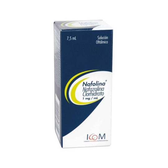 NAFOLINA SOLUCION OFTALMICA 7.5 ML (PUMCV) NAFAZOLINA NAFOLINA SOLUCION OFTALMICA 7.5 ML (PUMCV) NAFAZOLINA