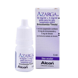 AZARGA SOLUC.OFTALMICA 5 ML(A)(DA) BRINZOLAMIDA