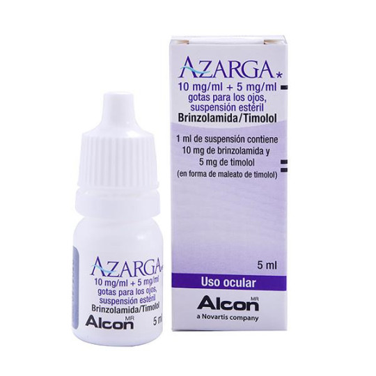 AZARGA SOLUC.OFTALMICA 5 ML(A)(DA) BRINZOLAMIDA