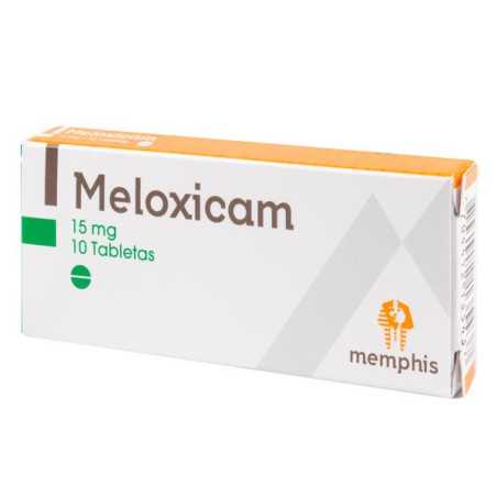 MELOXICAM 15 MG 10 TABLETAS MP MELOXICAM